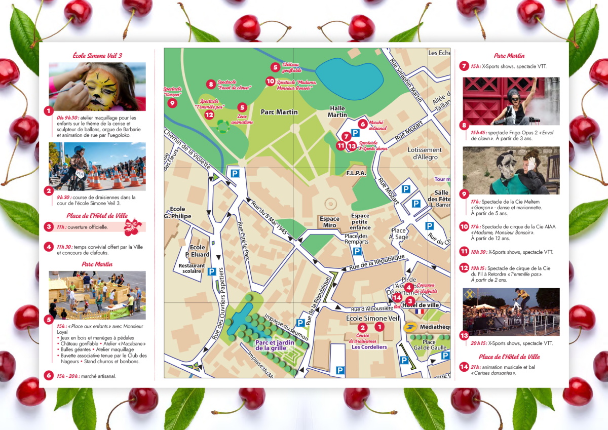 Programme Cerises en f&ecirc;te